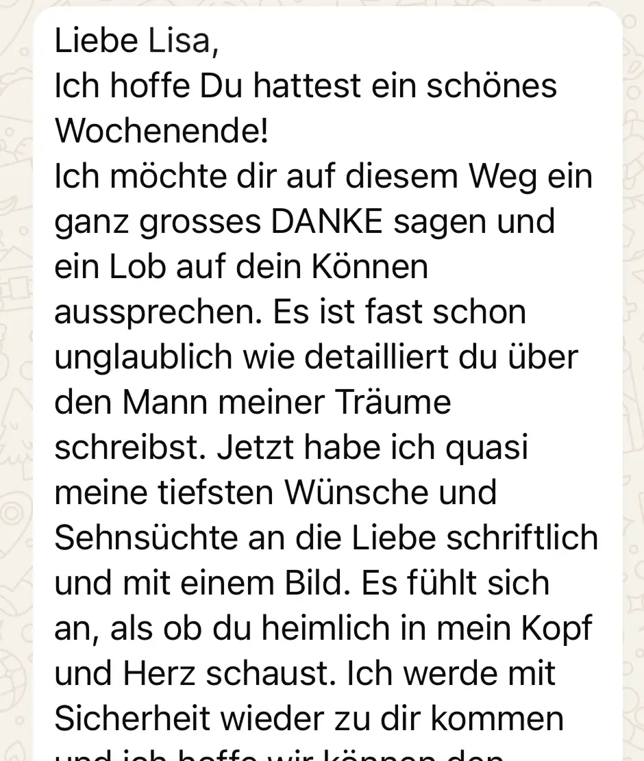 Das sagen meine Kundinnen über meine Arbeit: 10