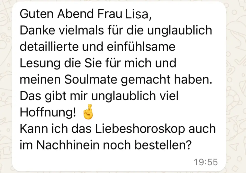 Das sagen meine Kundinnen über meine Arbeit: 5